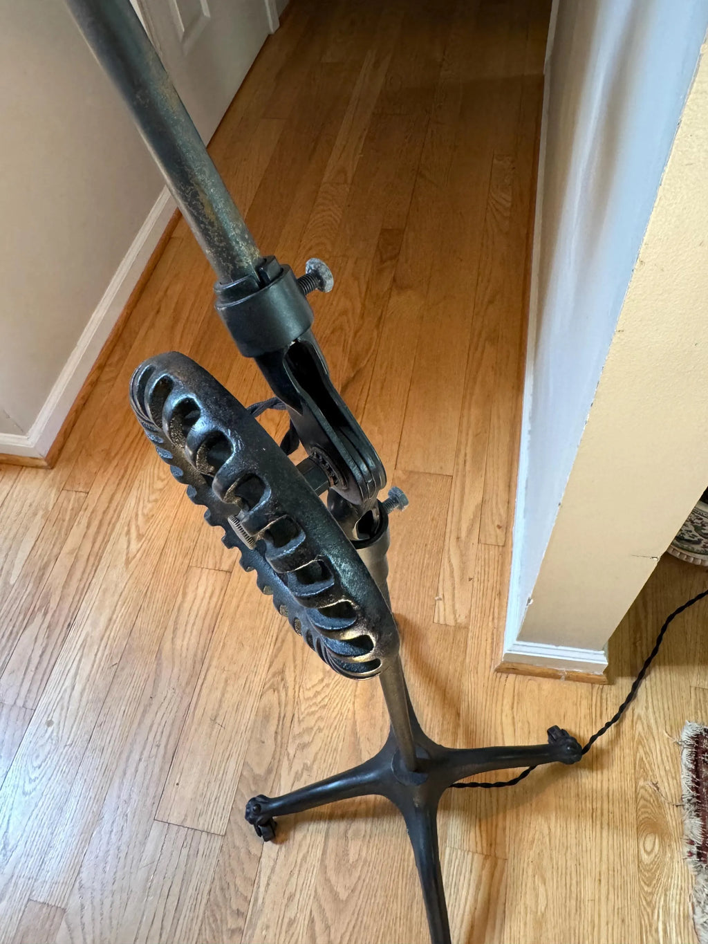 O.C. White Frankenstein Task Lamp | Articulating Drafting Floor Lamp | Industrial OC White Lamp | Industrial Desk Lamp