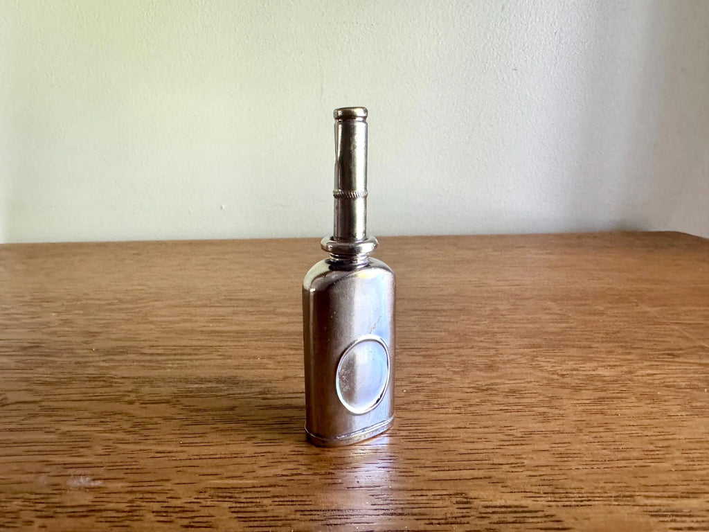 Small 1895 Oil Can | Vintage Tiny Oiler Bottle | Industrial Oil Dispenser | Small Lighter Fuel Can | Antique Oil Can