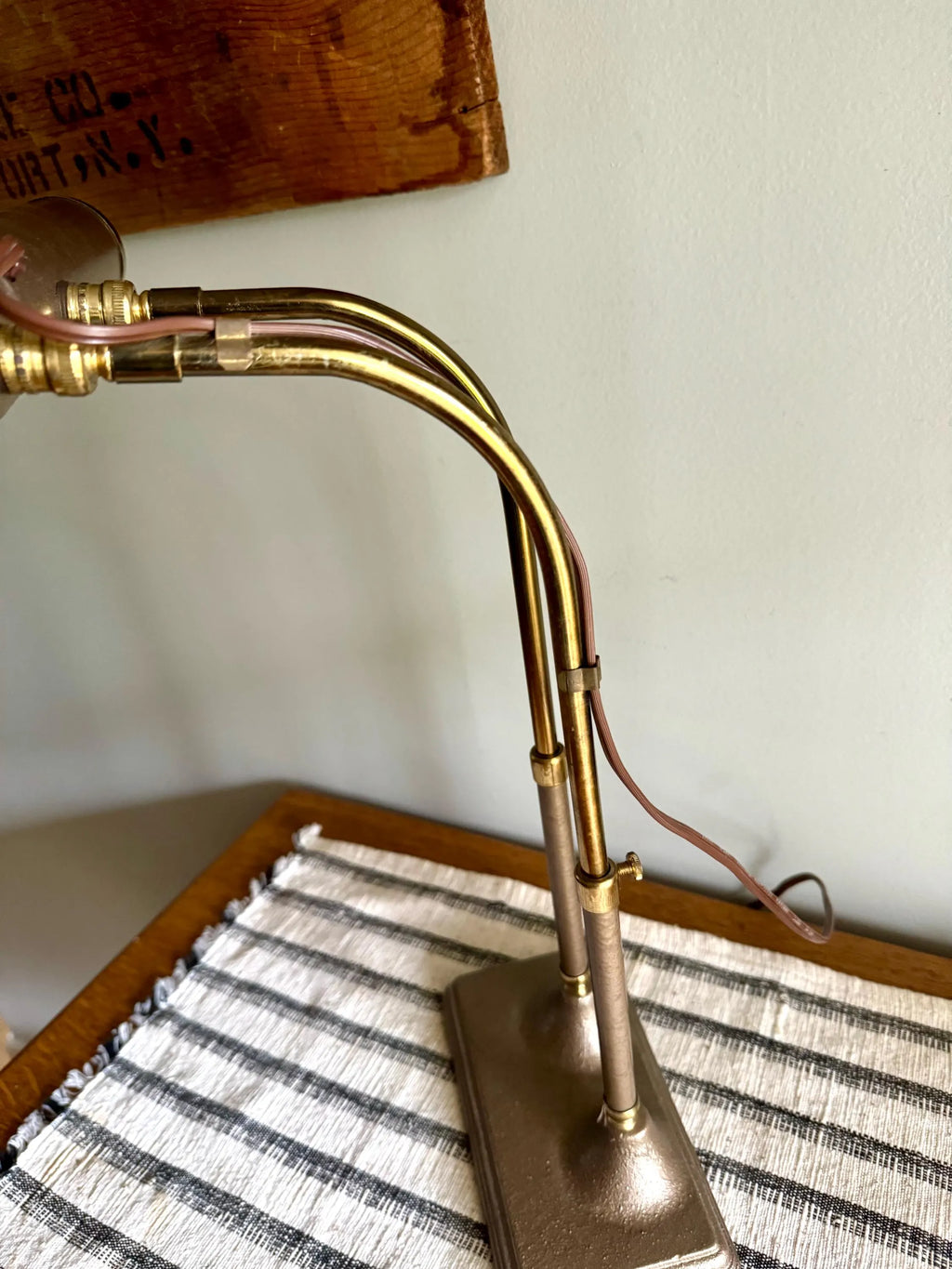 Vtg Radionic Trans Co. Desk Lamp  | Retro Bankers Desk Lamp | Adjustable Piano Lamp | Mod Style Desk Lamp | Adjustable Bankers Lamp