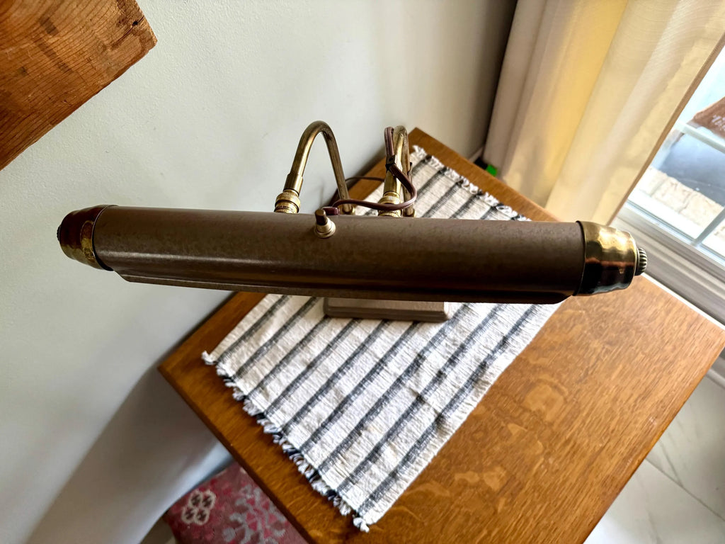 Vtg Radionic Trans Co. Desk Lamp  | Retro Bankers Desk Lamp | Adjustable Piano Lamp | Mod Style Desk Lamp | Adjustable Bankers Lamp