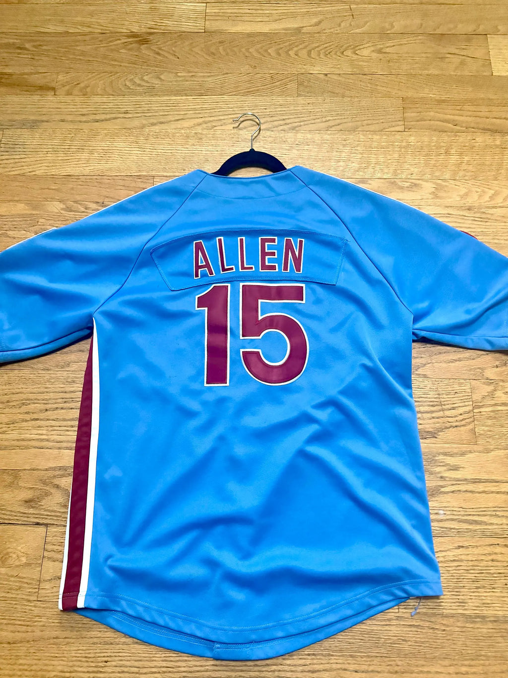 Vtg 1976 Mitchell and Ness Philadelphia Phillies Dick Allen Jersey| Cooperstown Collection Dick Allen Jersey| Richie Allen Jersey