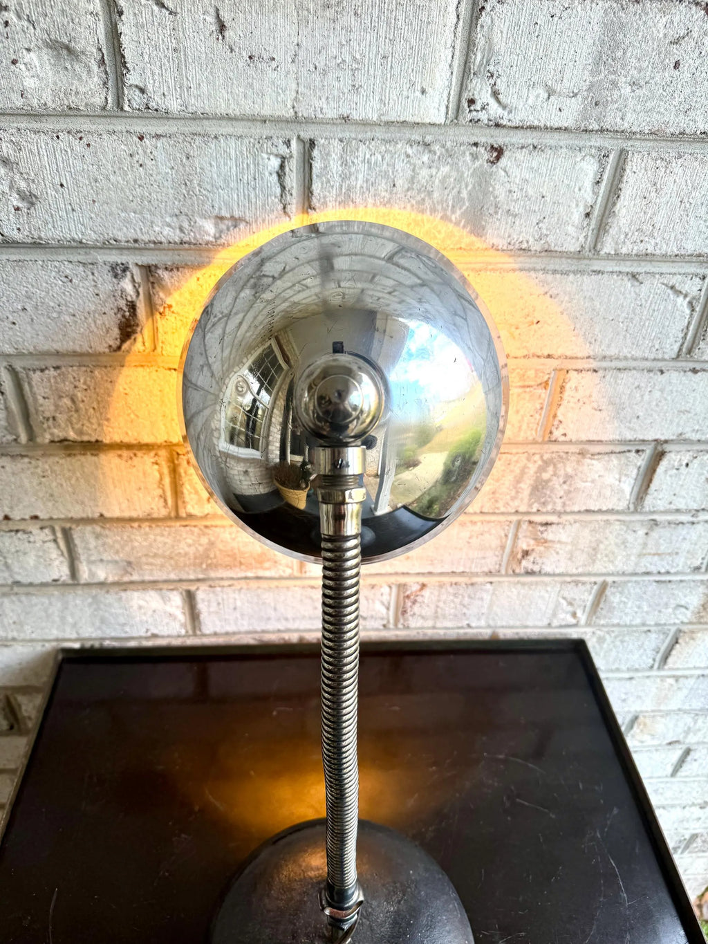 Vintage Industrial Gooseneck Task Lamp | Benjamin Industrial Desk Lamp | Adjustable Task Lamp | Rustic Heavy Duty Task Lamp