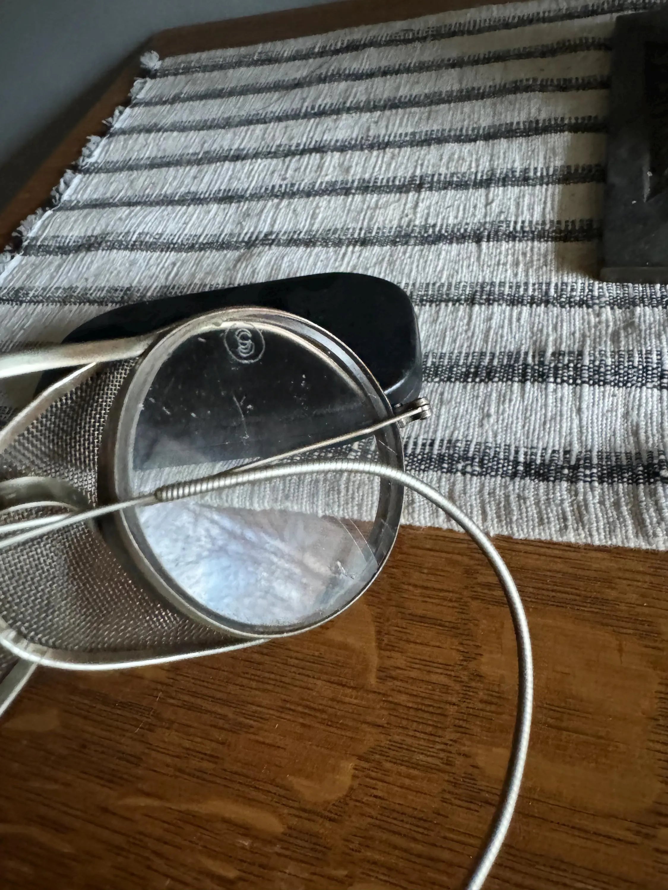 1910's King's Wire Rim Safety Glasses | Saniglas Metal Safety Goggles | Vtg Factory Glasses | Pennsylvania Railroad Safety Glasses