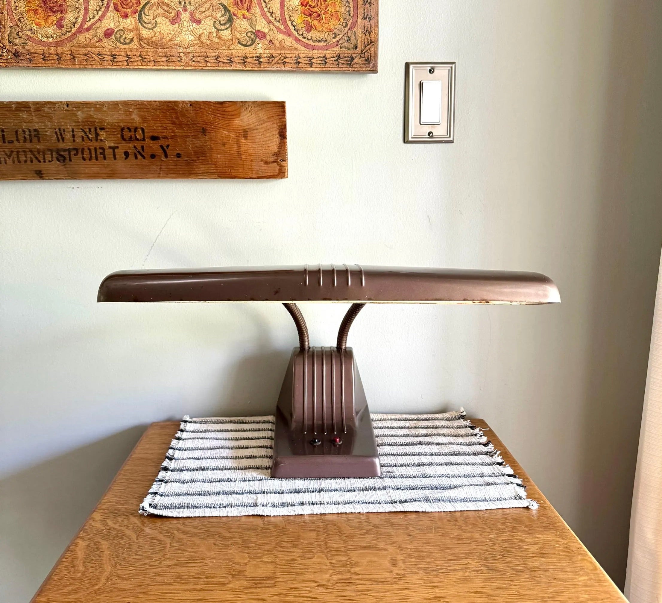 Vtg Dazor 1000 Desk Lamp | Industrial Drafting Lamp | Floating Arm Table lamp | Dazor Mid Century Task Lamp| Adjustable Dazor Model 1000