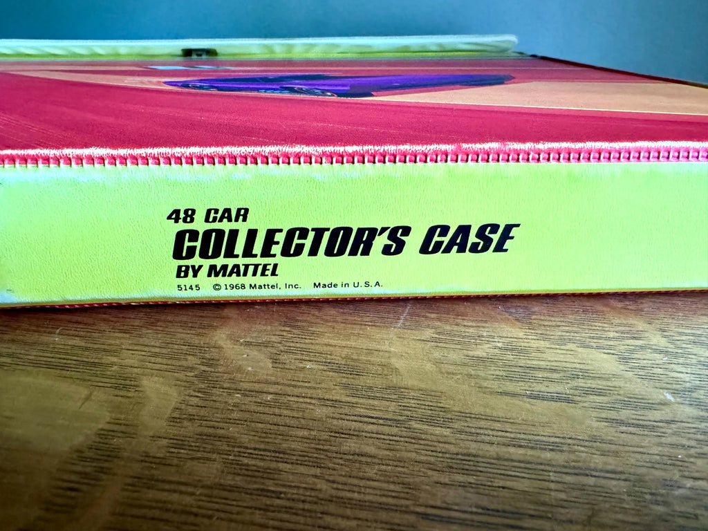 Vtg 1968 Redline Hot Wheels Collector's Case| 48 Compartment Hot Wheels Case | 60's Hot Wheels Collector's Case | Mattel Hot Wheels Case