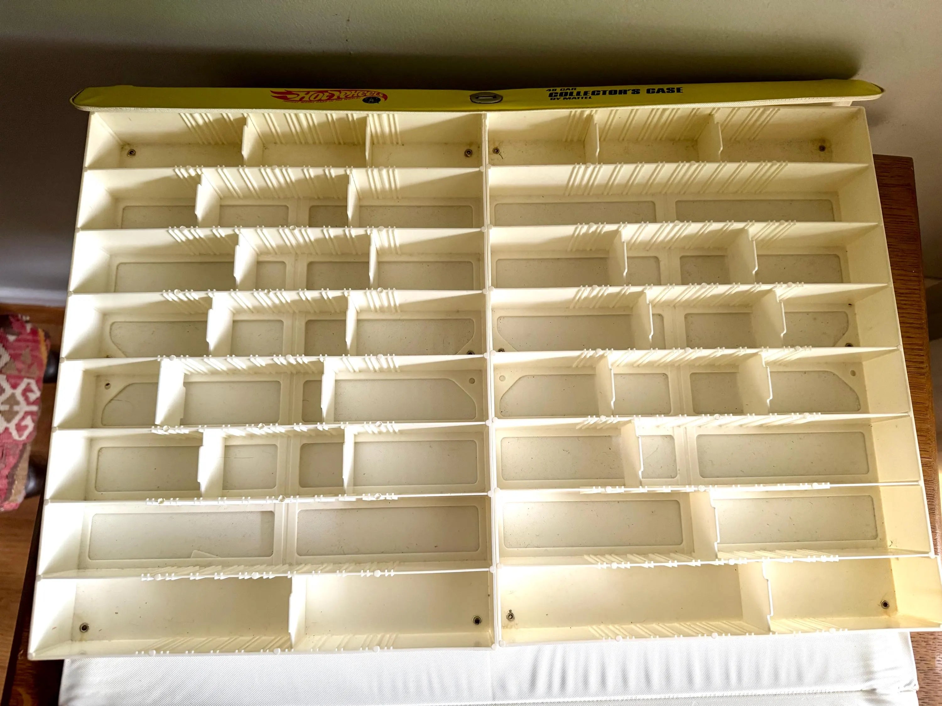 Vtg 1968 Redline Hot Wheels Collector's Case| 48 Compartment Hot Wheels Case | 60's Hot Wheels Collector's Case | Mattel Hot Wheels Case