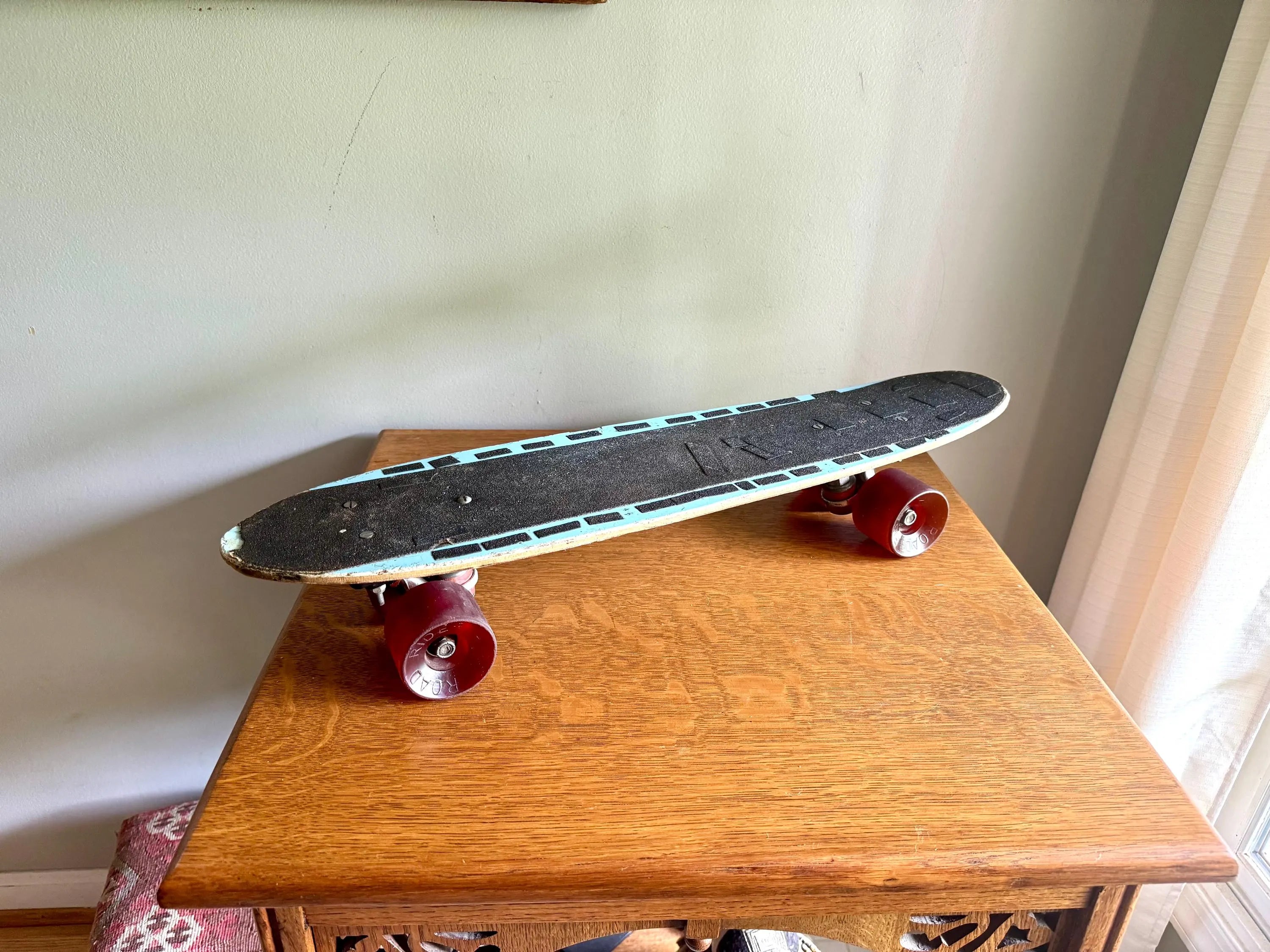 Gordan & Smith Fibreflex Skate Board  | Vintage G and S Fibre Flex Skateboard | ACS-430 Trucks With Road Rider Wheels | 70's Skateboard