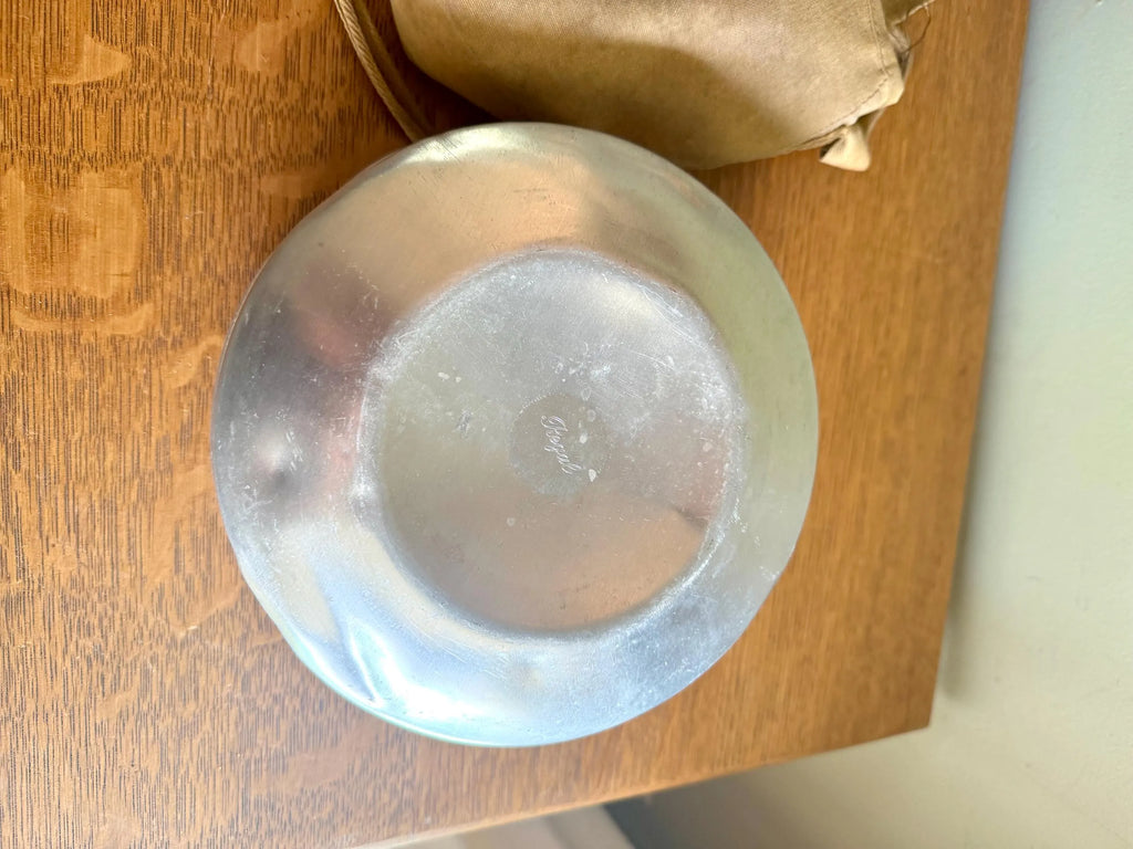 Vintage Boy Scouts of America Canteen In Canvas Sling  | Regal Aluminum Canteen In Canvas Pouch | Green Boy Scouts Canvas Canteen Sling