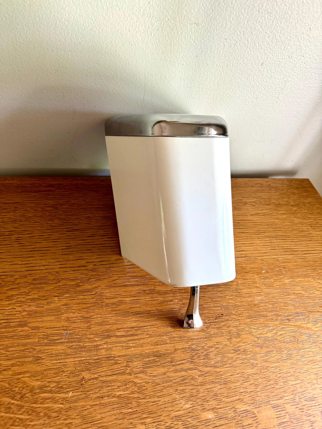 Vintage Boxaxo Powered Soap Dispenser | MCM Wall Mounted Soap Dispenser | Boraxo Model 36 MCM Dispenser| MCM White New In Box Soap Dispenser