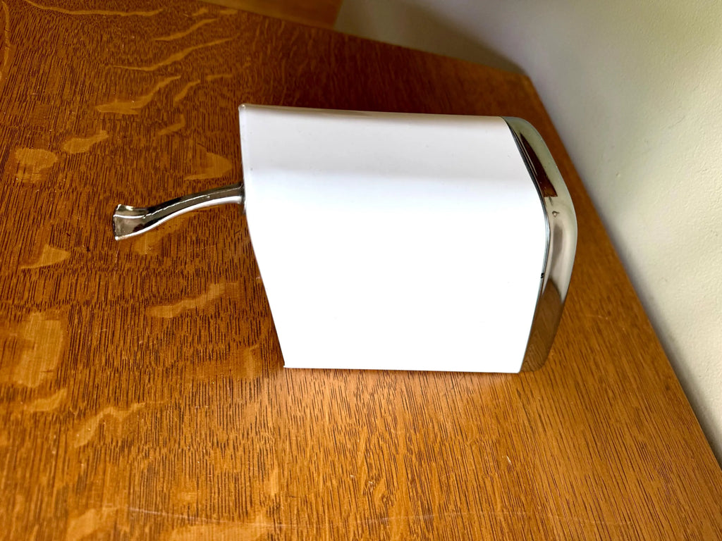 Vintage Boxaxo Powered Soap Dispenser | MCM Wall Mounted Soap Dispenser | Boraxo Model 36 MCM Dispenser| MCM White New In Box Soap Dispenser