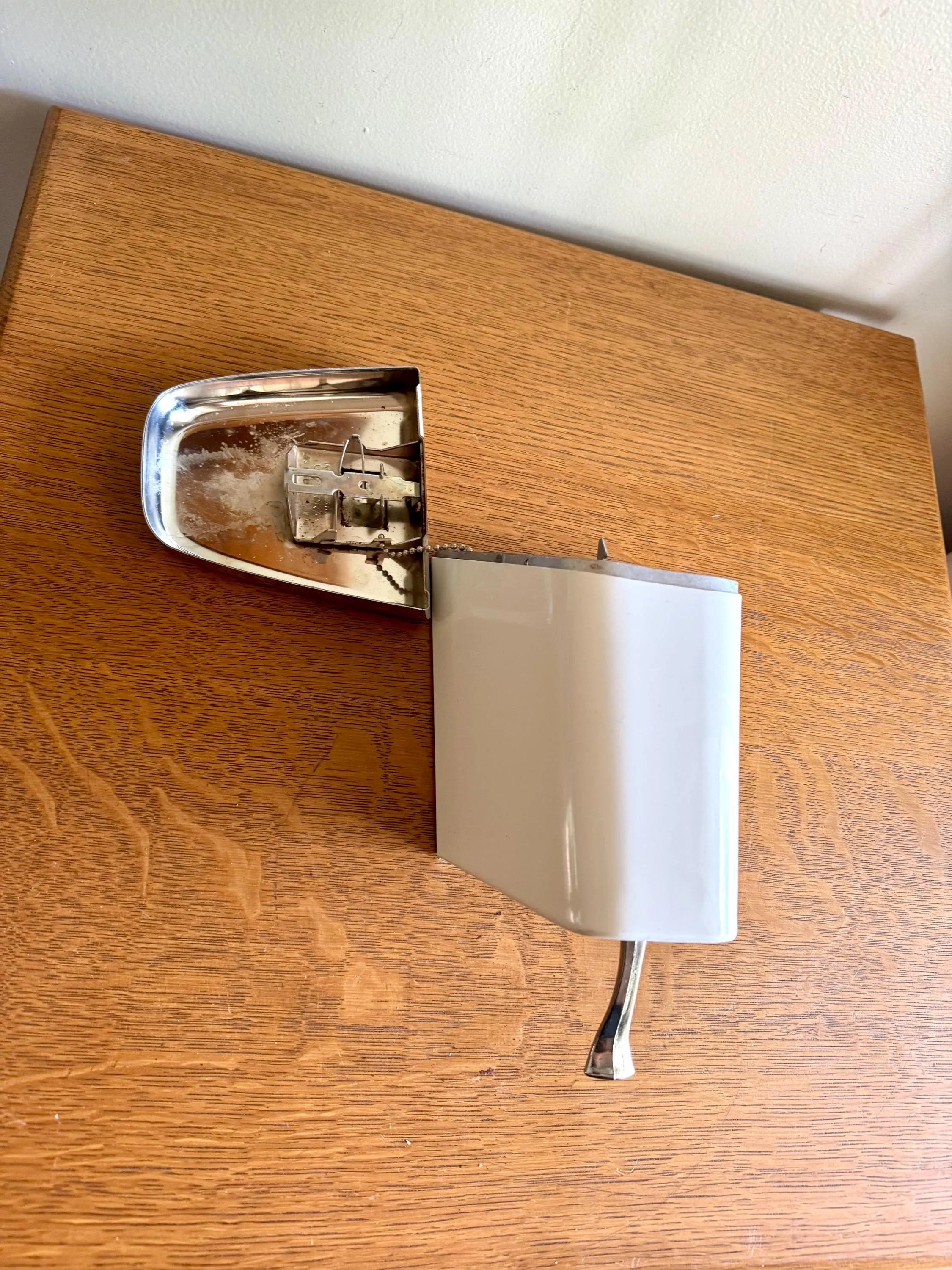 Vintage Boxaxo Powered Soap Dispenser | MCM Wall Mounted Soap Dispenser | Boraxo Model 36 MCM Dispenser| MCM White New In Box Soap Dispenser