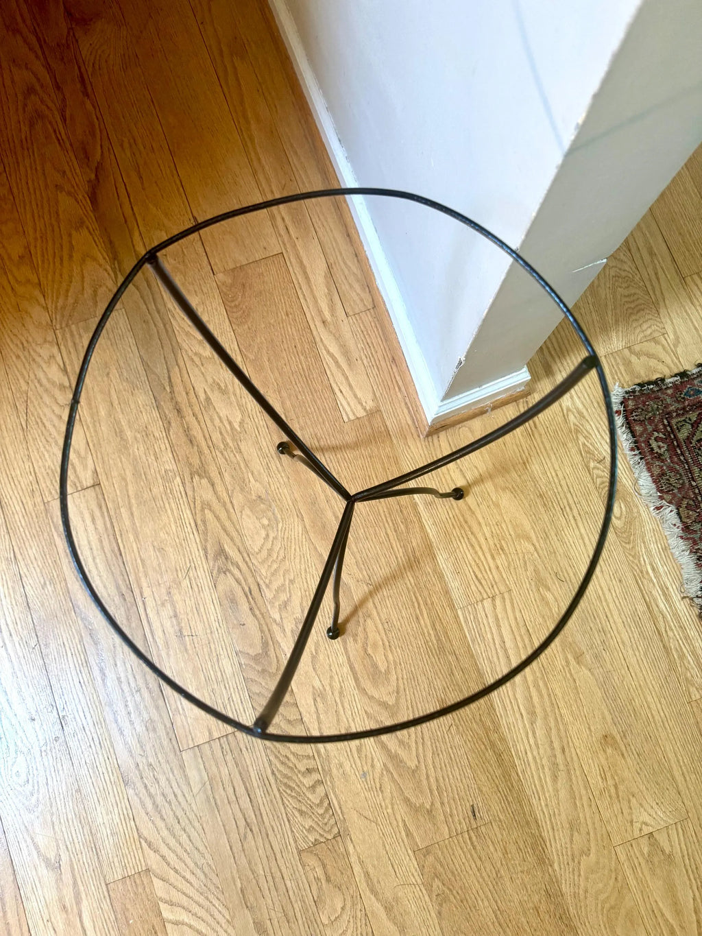 Vtg MCM Wire Plant Stand | Hairpin Legged Stand | Mid Century Modern Plant Stand | Hairpin Legged Plant Stand | Wire Plant Stand